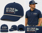 Men’s So Far So Fun Imperial Rope Golf Hat