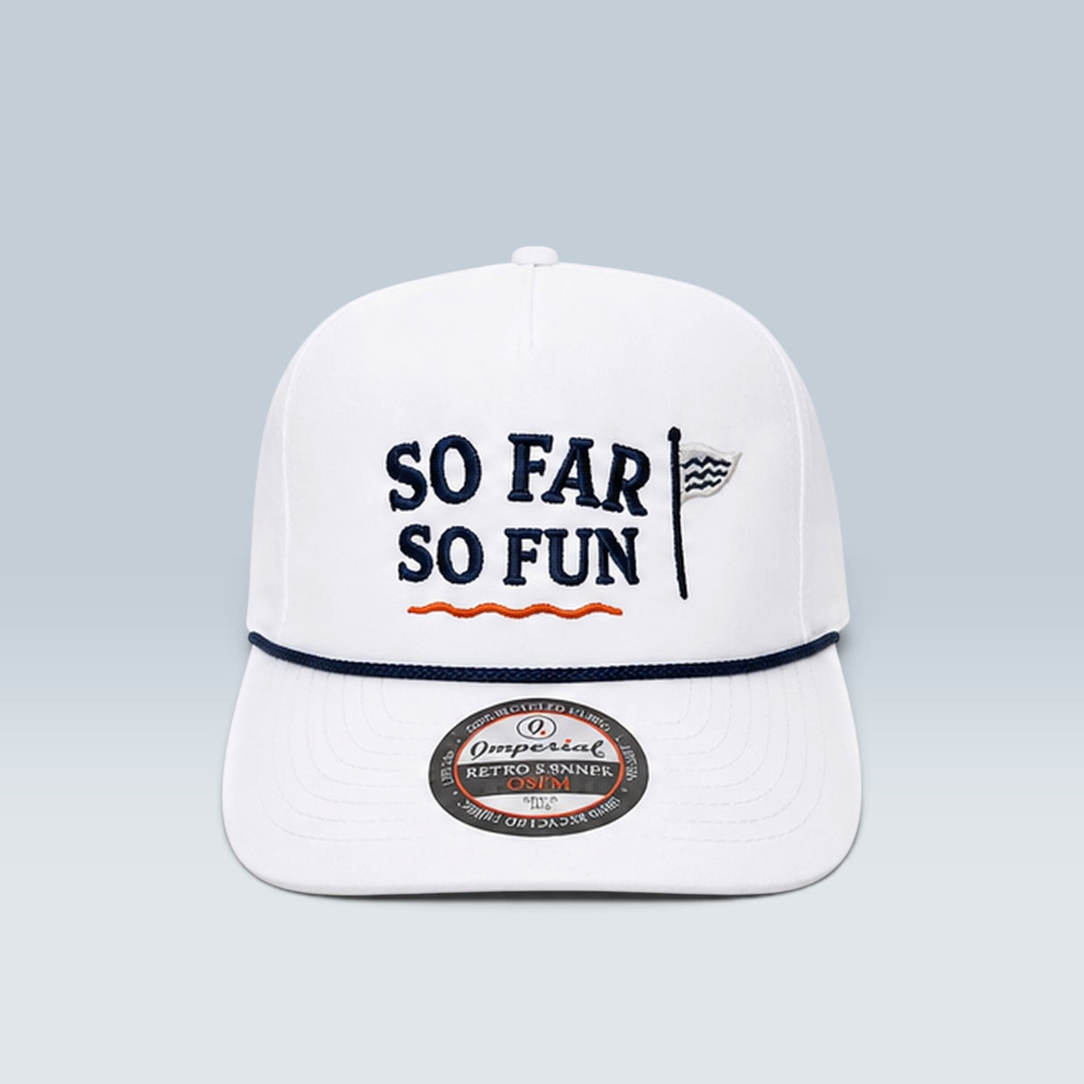 Men’s So Far So Fun Imperial Rope Golf Hat