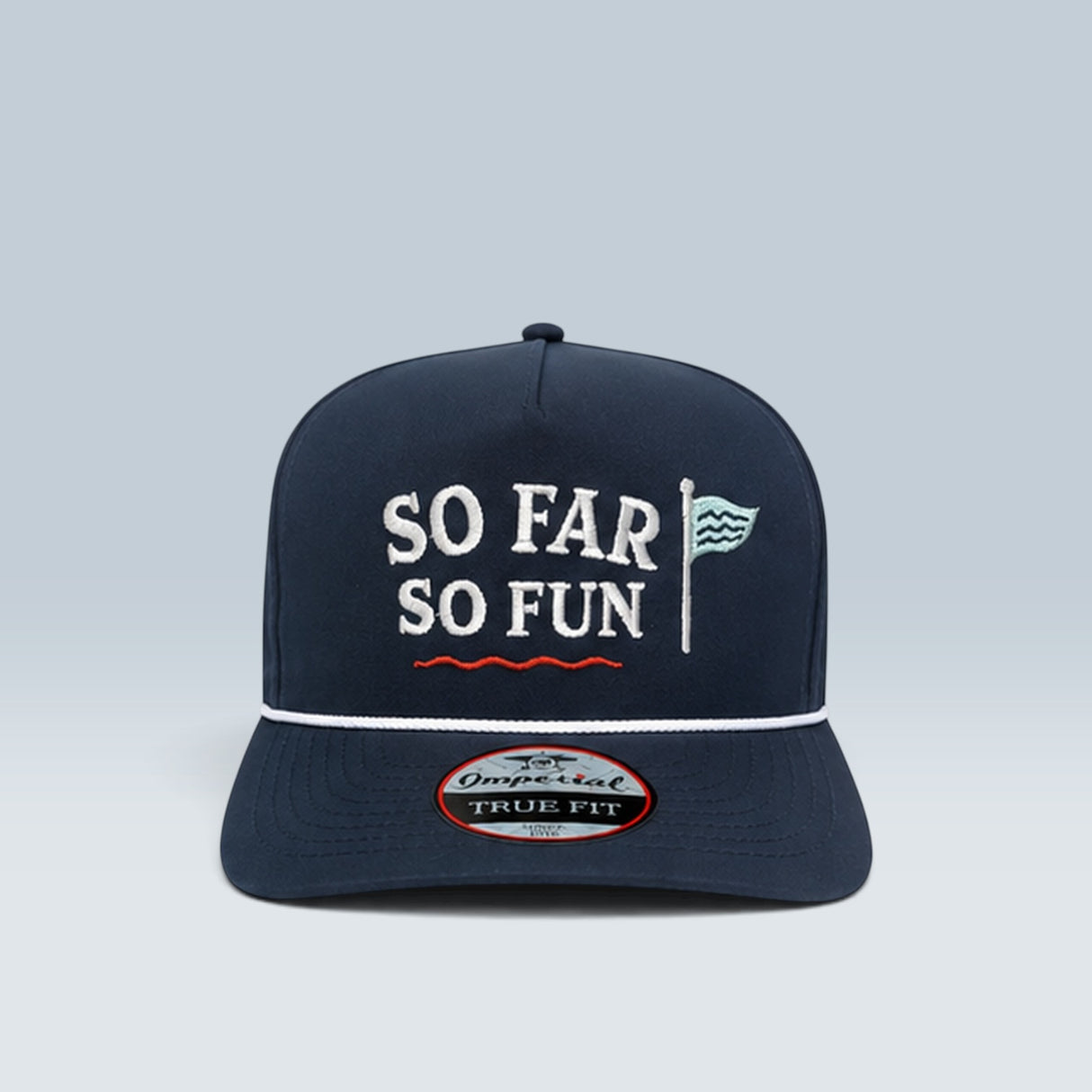 Men’s So Far So Fun Imperial Rope Golf Hat